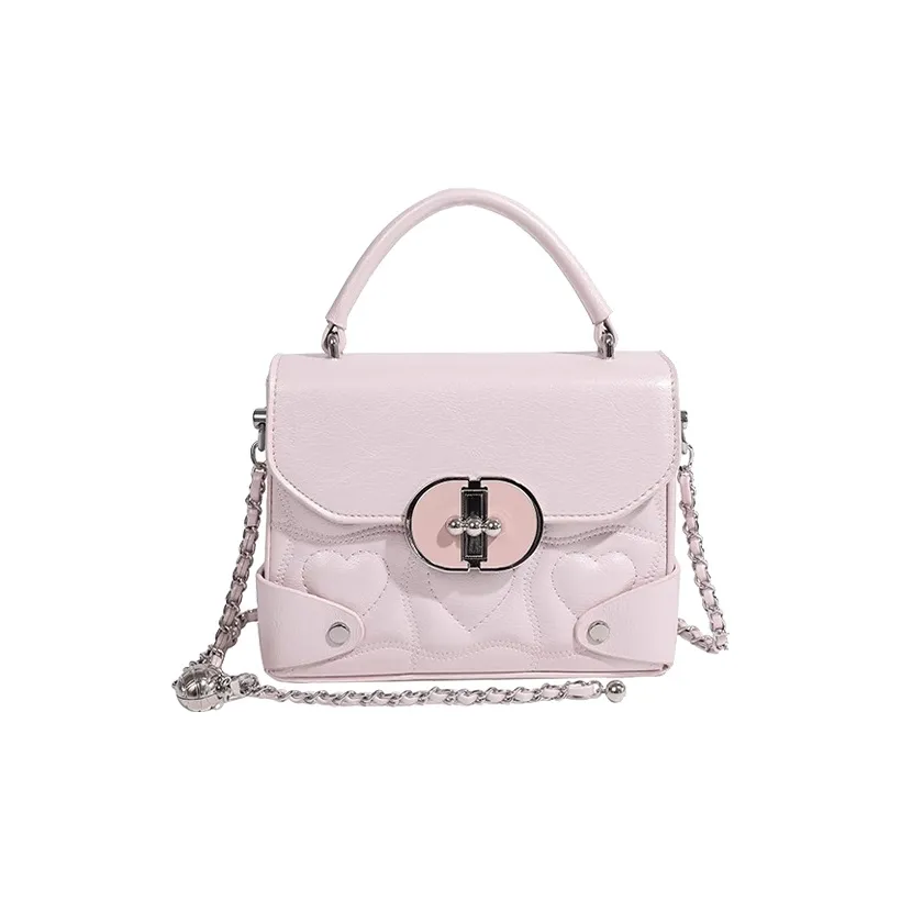 Jade En Plus ПУ (полиуретан) Сумка Стандартная Женская Балет Розовый Джет Черный Мисти Белый