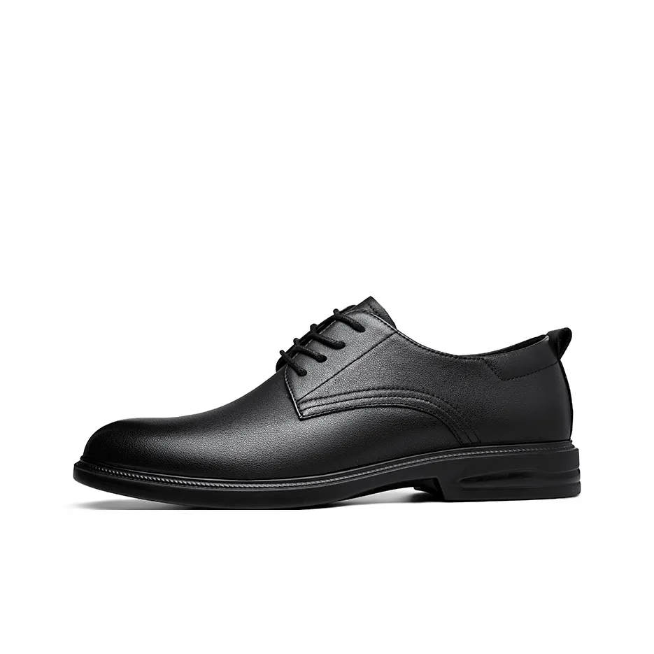 Spider King Dress Shoes Men's Low Top Black