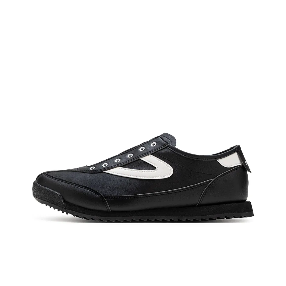 TRETORN Low Top Casual Shoes Unisex Black/White