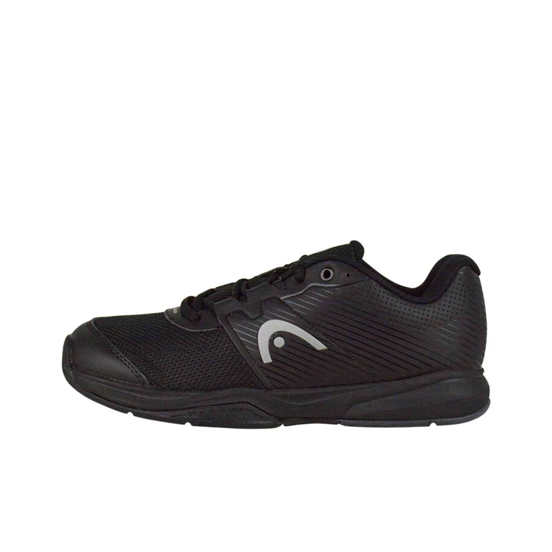 HEAD Anti-Slip Wear-Resistant Low-Top Tennis Shoes Men's Black