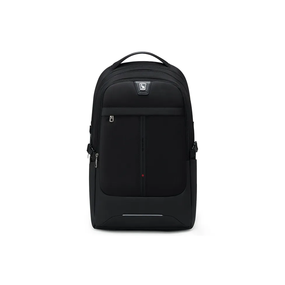OIWAS Ткань Ноутбук Рюкзак Стандартный Унисекс Черный
