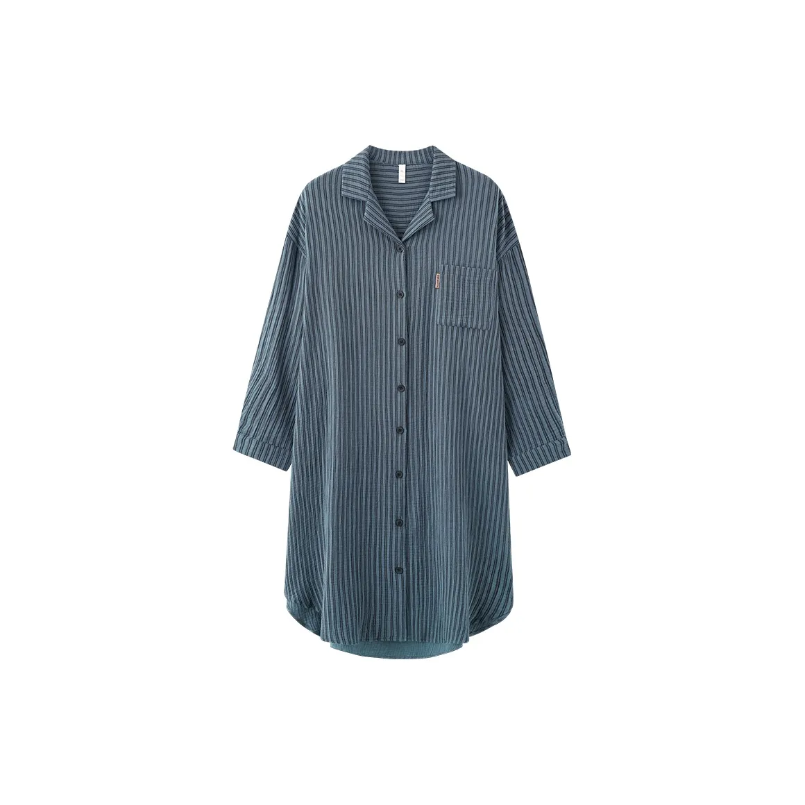 WANANNI Ночная сорочка Женская Павлин Синий