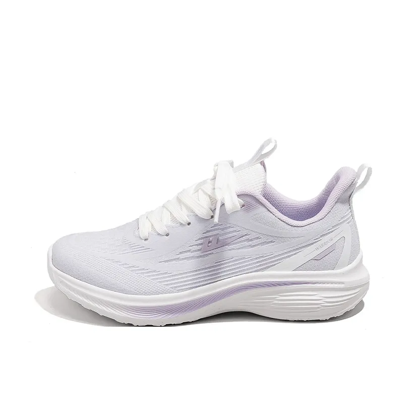 Warrior Shock Absorbers Нижняя юбка Устойчивая к истиранию Низкий топ Повседневная Беговая обувь Женская Светло-фиолетовая