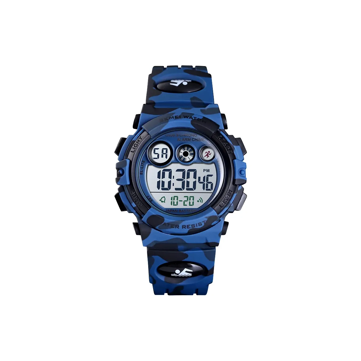 SKMEI Электронные Механические Часы Детские Серый Циферблат