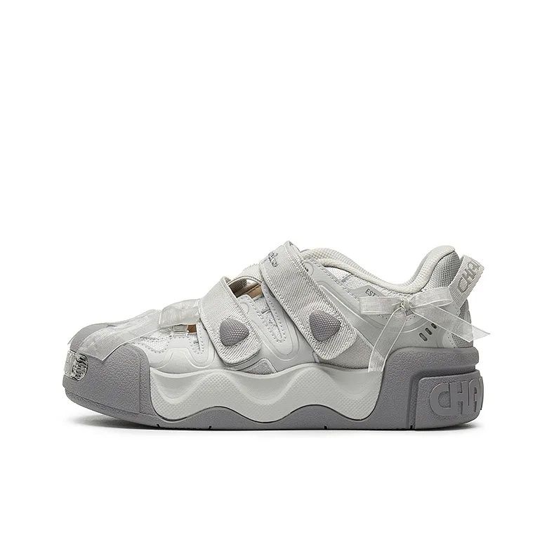 Champion Essentials AutoSkate Mary Jane Casual Shoes Women's Ethereal Gray/Silver White