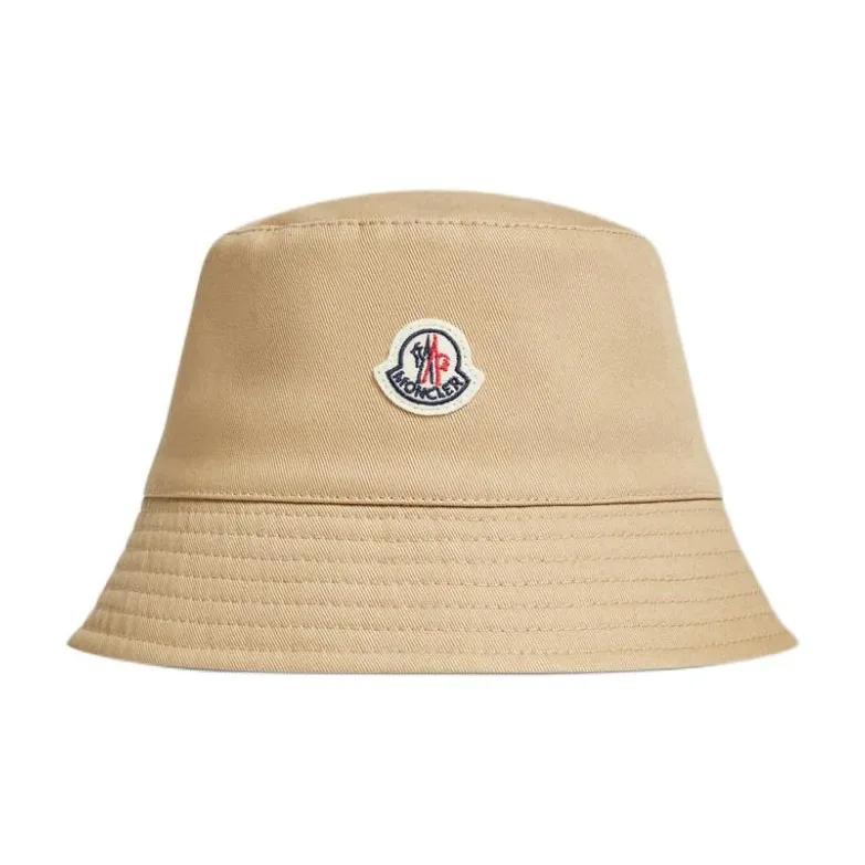 Moncler Enfant Logo Patch Bucket Hat