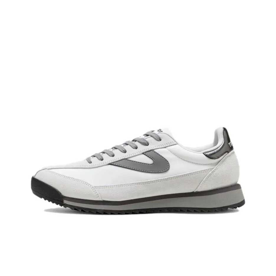 TRETORN Rawlins противоскользящий низкий топ кэжуал унисекс белый серый