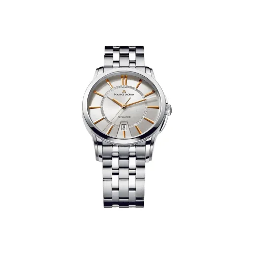 MAURICE LACROIX Механические Мужские Часы Movement 40 мм Серебряные