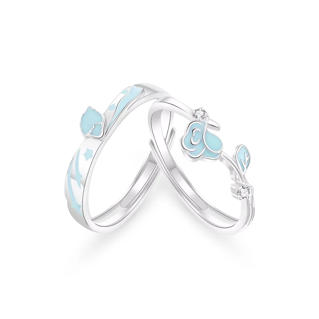 OSSINMI S925 Silver Rings Unisex