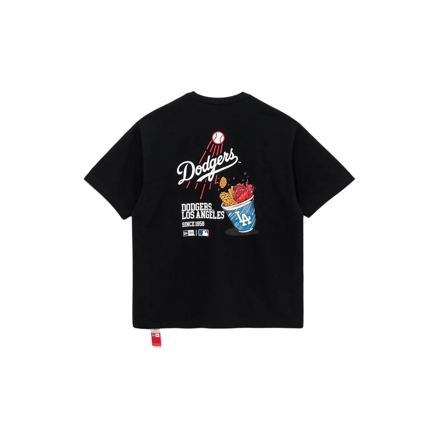 New Era Мужские Черные T-рубашки