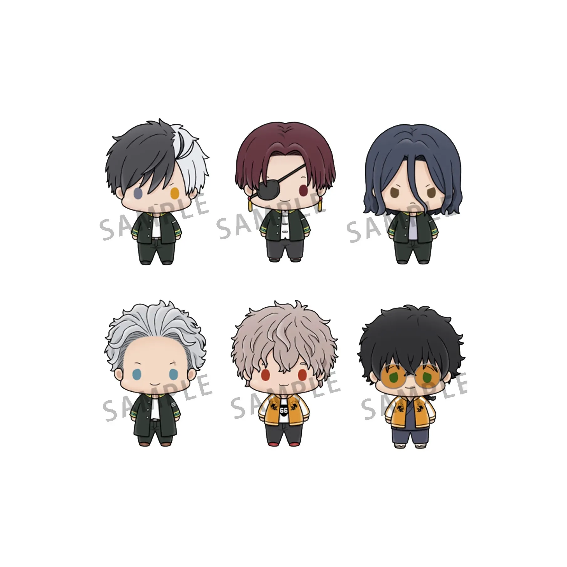 MegaHouse Wind Breaker, Strike Indicator, Box Egg Chibi Figures
