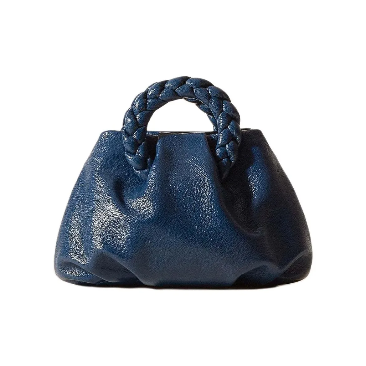 Hereu Lambskin Shoulder Bag, Crossbody Bag, Handbag Trumpets Women's Anchor Blue