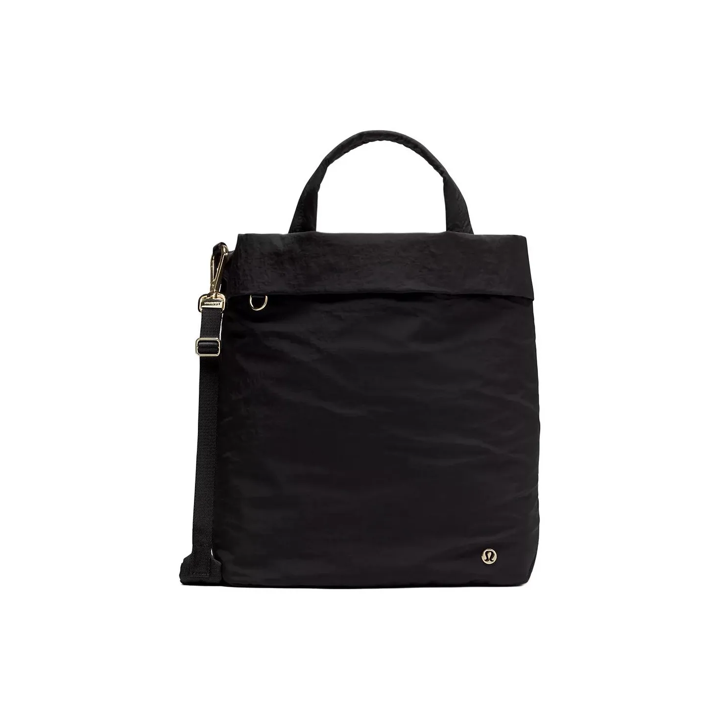 Lululemon Recycled green Tote Bag Shopping Bag One Shoulder Handbag Unisex Black