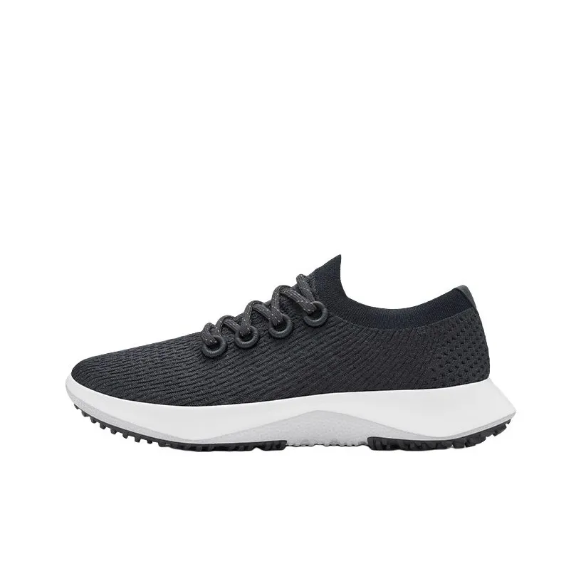 Allbirds Tree Dasher Low Топ Повседневный Городской Коммутирование Беговые кроссовки Men's Natural Черный