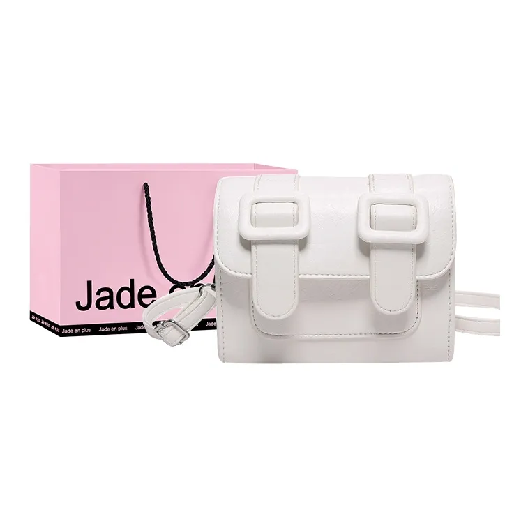 Jade En Plus ПУ (полиуретан) Сумка через плечо Стандартная Женская Жемчужно-белый Элегантный черный Девичий розовый Лунно-серебряный