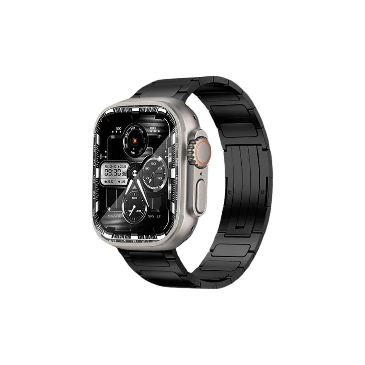 PULAISI Watch Band Apple Compatibility 185mm Titanium Material Unisex