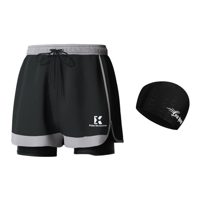 Youyou Swimming Sets Polyester, Elastane Summer Beach Vacation For Families Men's