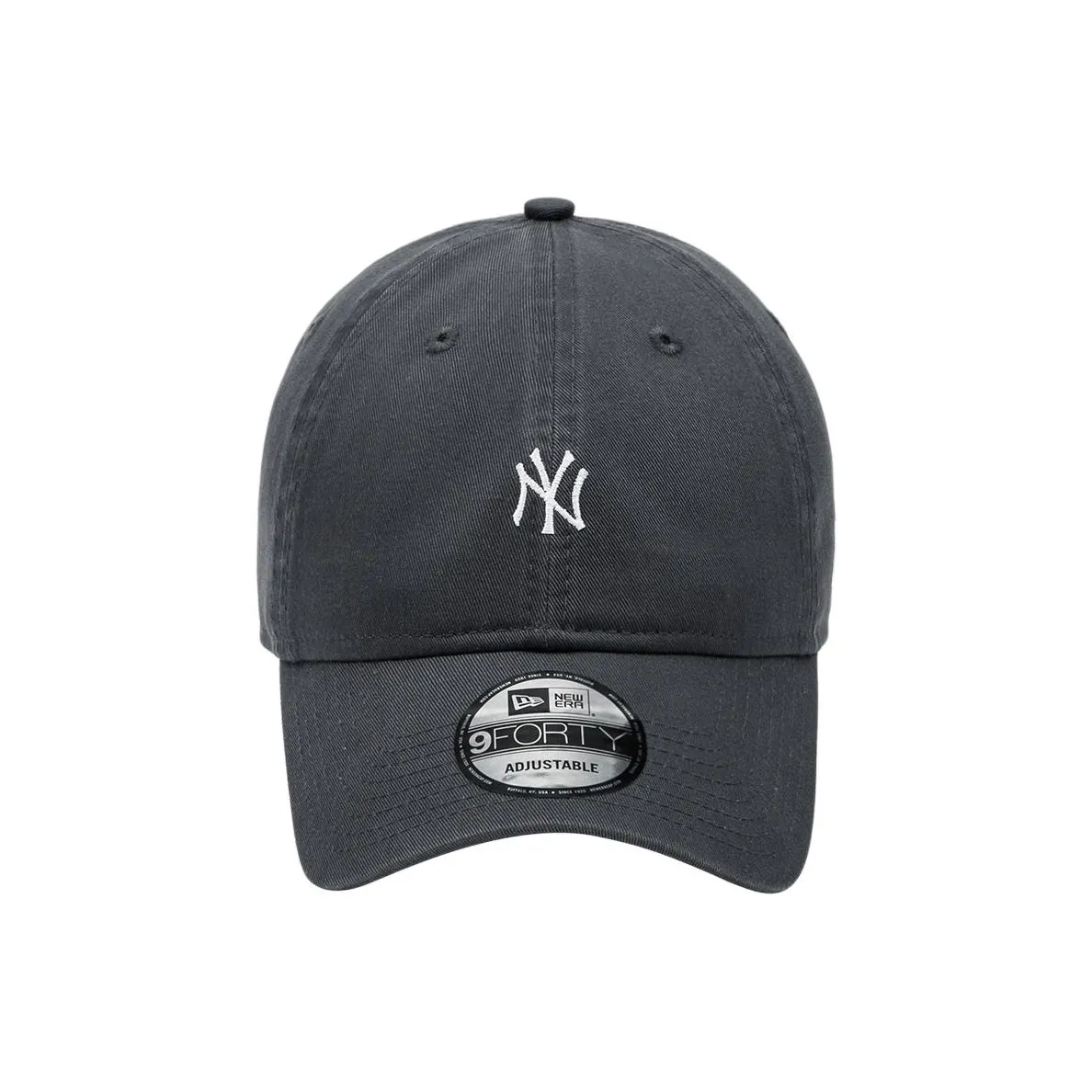 New Era Cotton Baseball Caps Unisex Graphite Gray