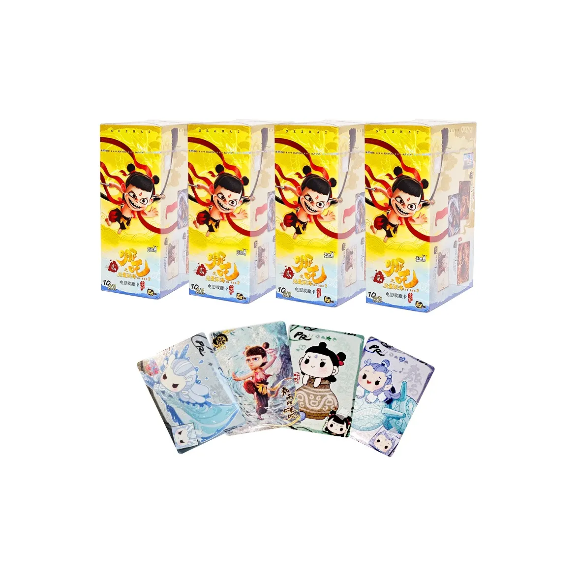 KAYOU Ne Zha  The Demon Child Taming The Sea, Movie Merchandise, Heavenly Battle Bag IP/Anime Cards EX Edition Full Box