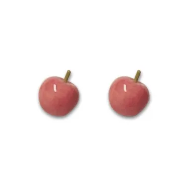 LuluCanaan Glass Stud Earrings Women's