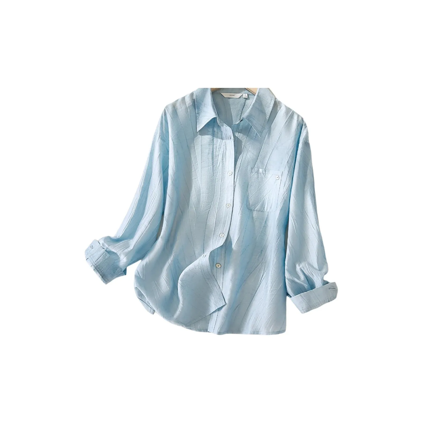 IHIMI Синие Женские Рубашки