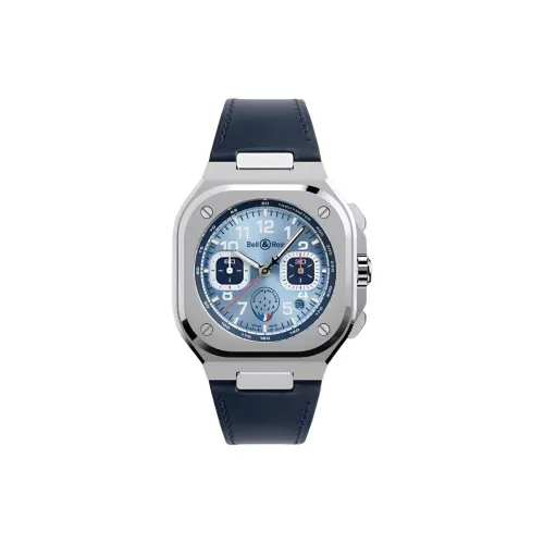 BELL & ROSS Автоматический Механический Movement Унисекс Часы 42 мм Синие