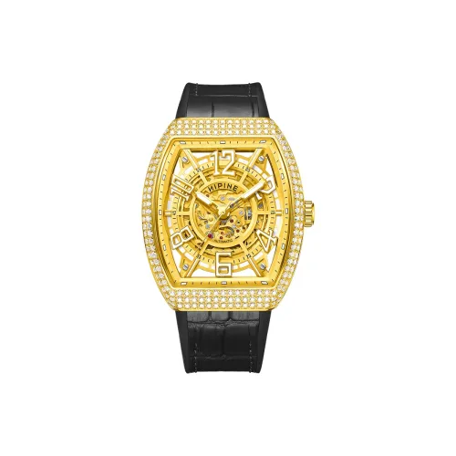 HIPINE Автоматический Механический Movement Мужские Explore Home Series Часы 50mm*42mm Золотой