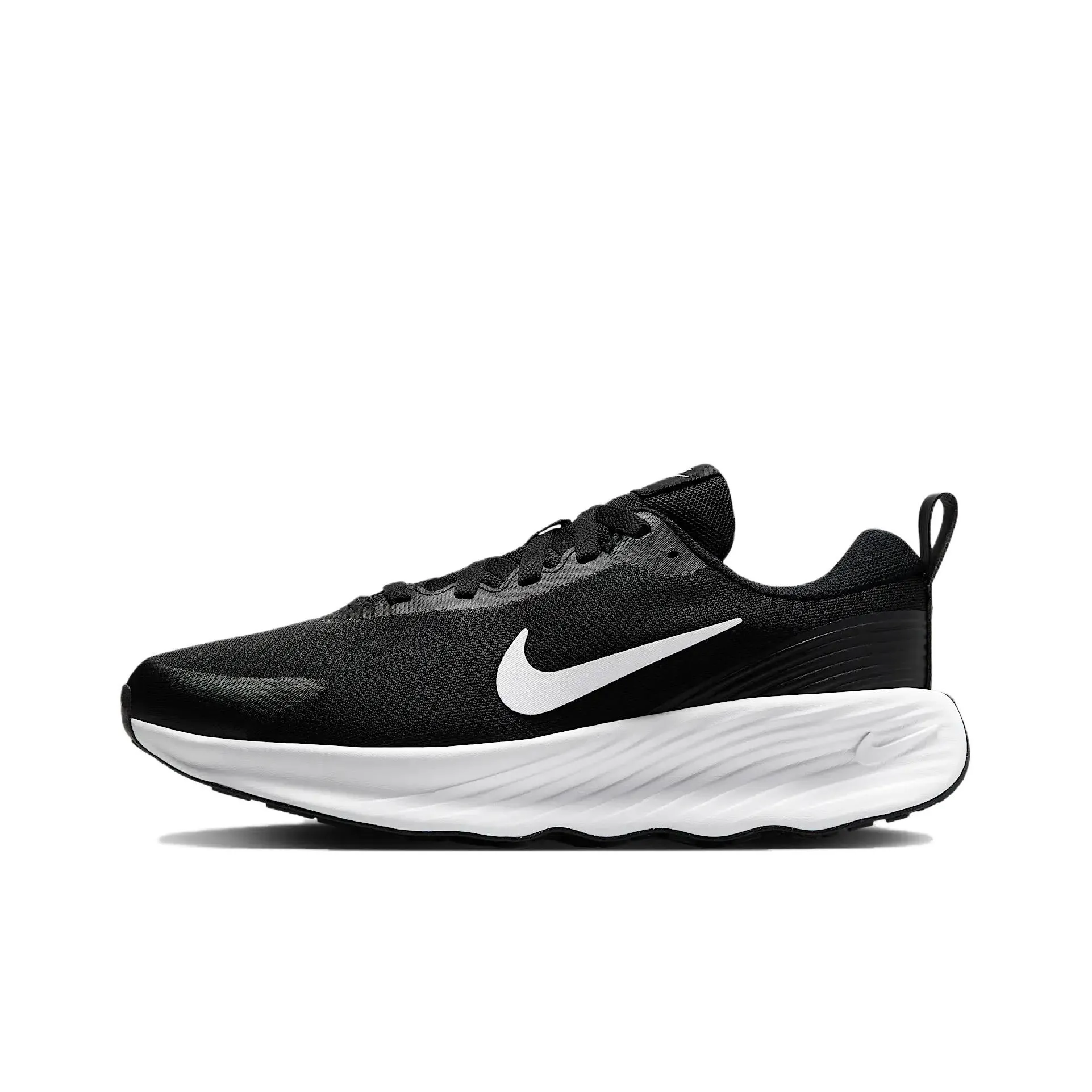 Nike Promina Anti Slip Wear Resistant Low Top Casual Shoes Women's Black White Extra Wide