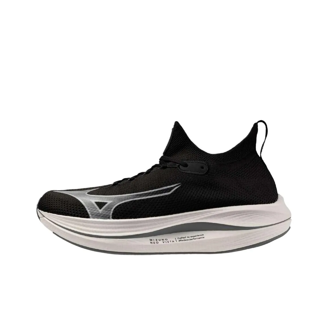 Mizuno Neo Vista Устойчивый к истиранию Низкий Топ Тренировочные Беговые Кроссовки Унисекс Черный Серый