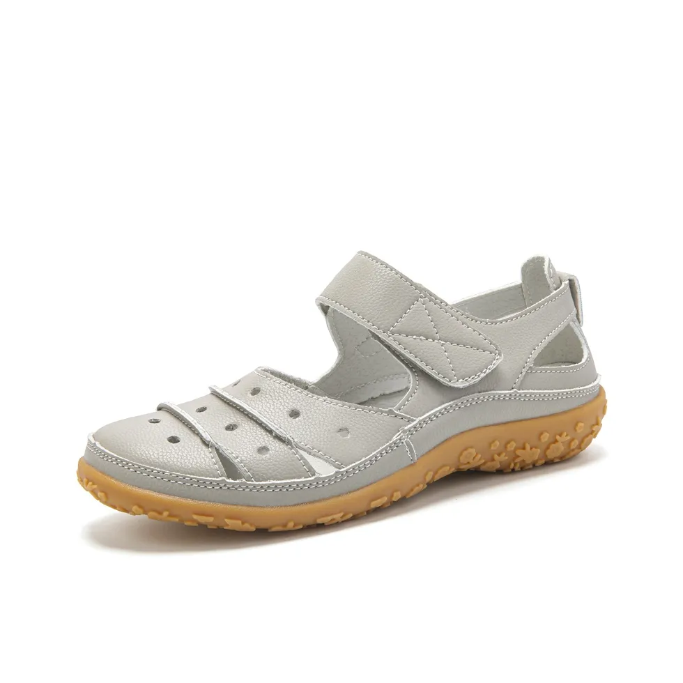 Сандалии Reivanti в римском стиле женские серые