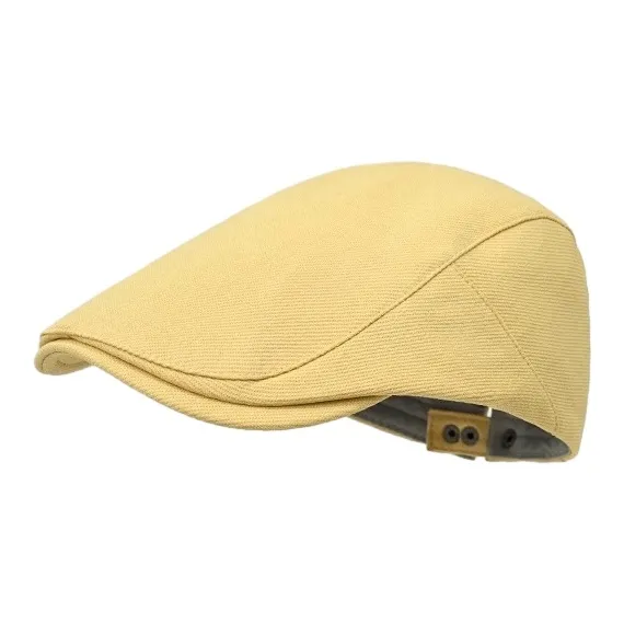 FREE RABBITⅡ Spring Summer British Versatile Newsboy Cap Breathable Skin-Friendly Mini Beret Unisex
