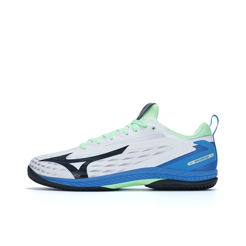 Mizuno Shock Absorbers Нижняя юбка Резистентные Низкие Кроссовки для тренировок Унисекс Белый Зеленый Синий