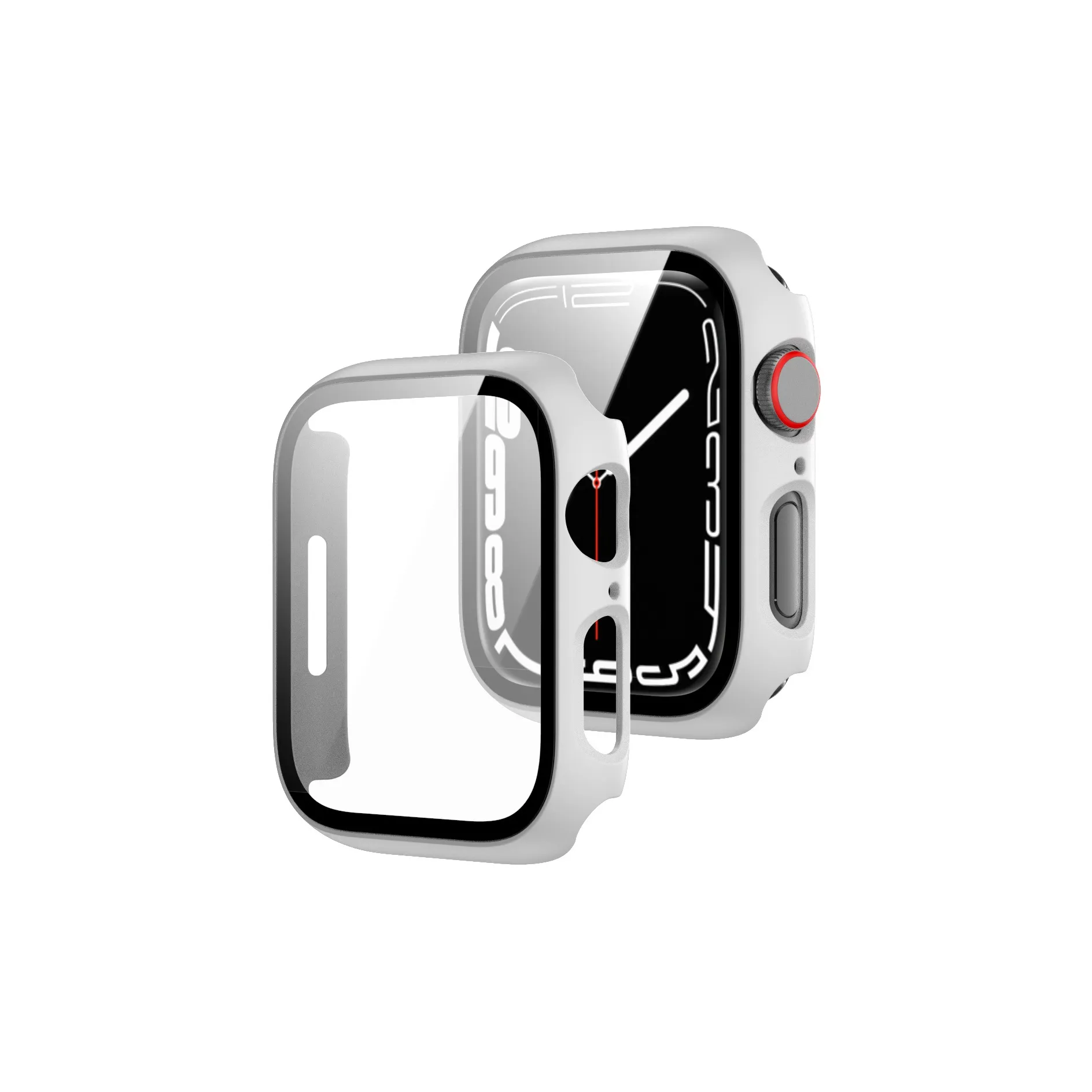 KUYUEXIANG Защитный чехол Apple корпус из пластика и ПК совместим с Iwatch Ultra 1 2 3 S10 iWatch 7 8 9