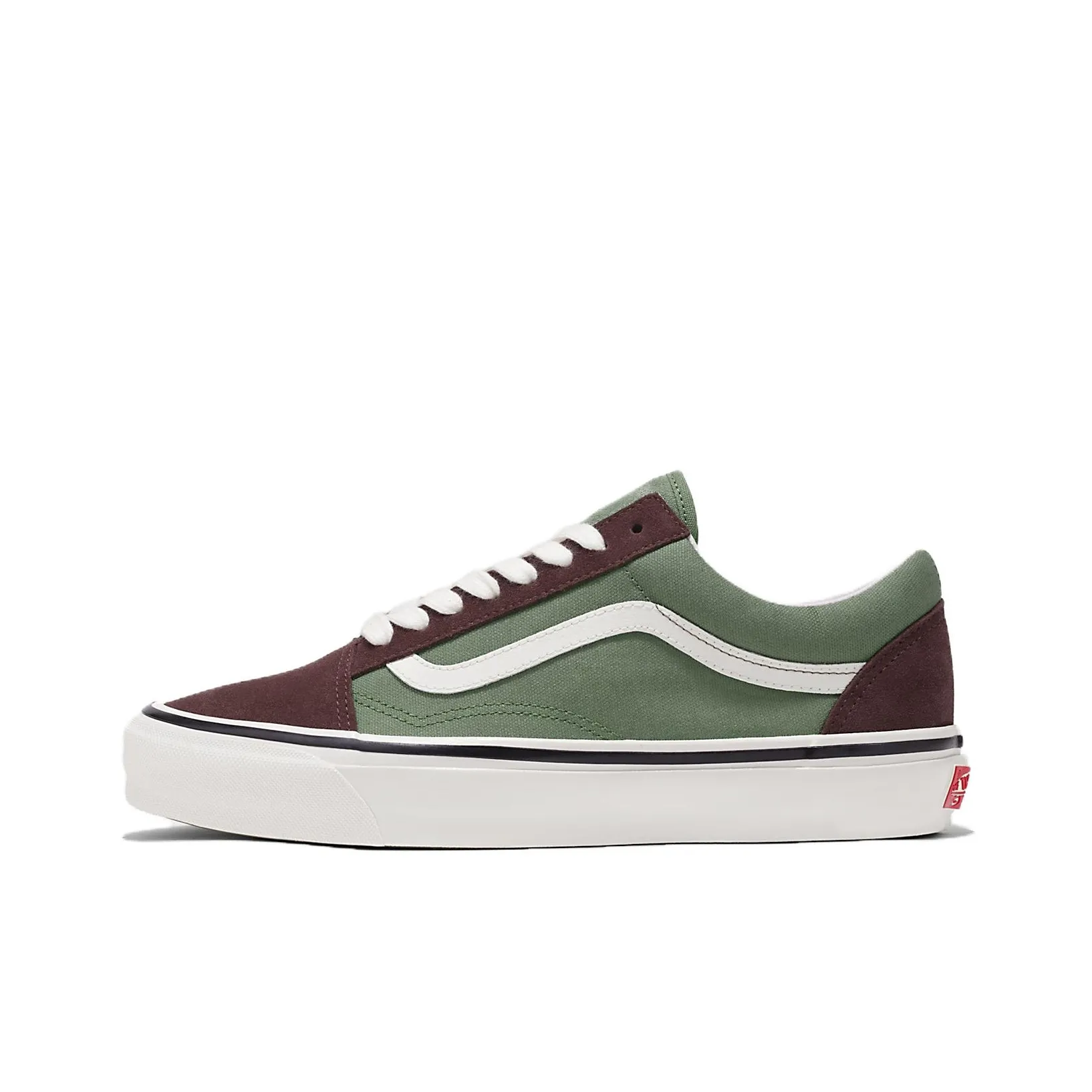VANS Premium Old Skool Low Топ Скейтборд Кроссовки Унисекс Зеленый
