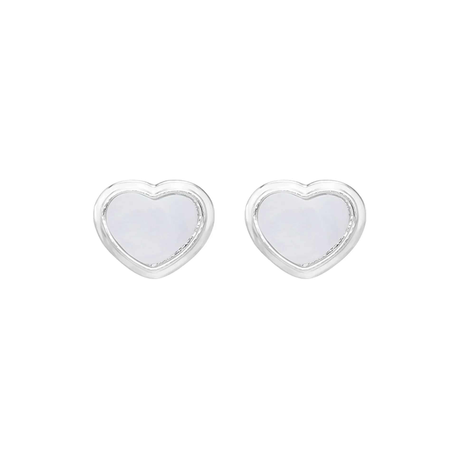 Anxious 925 Silver Needles Stud Earrings Women's