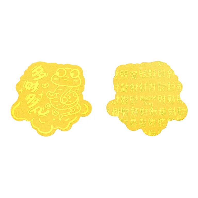 JINLIUFUJIXIANG Gold Plated Pendants Unisex