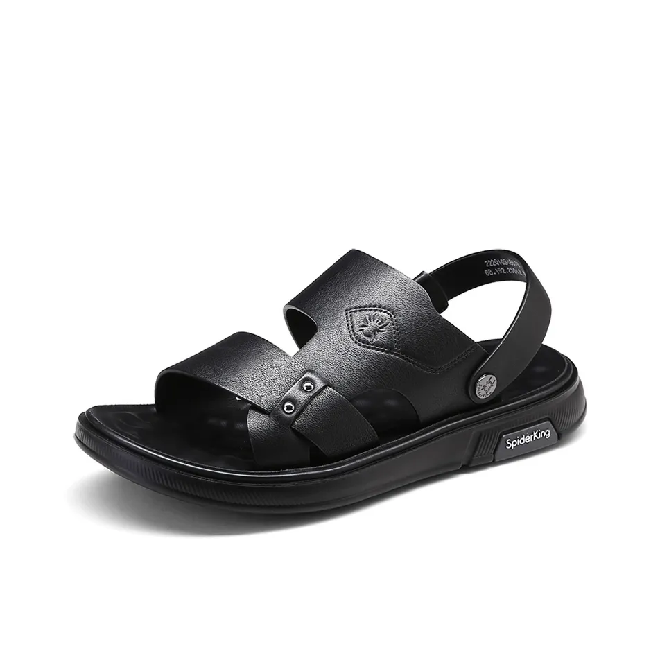 Spider King Пляжные сандалии Мужские Черные