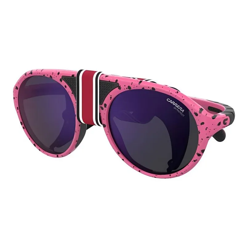 CARRERA Acetate Plastic Round VANS Sunglasses Men's Pink