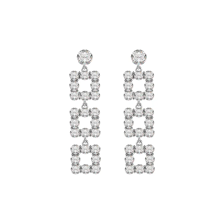 Abyb Charming S925 Серебряные Серьги-Пинцет Женские