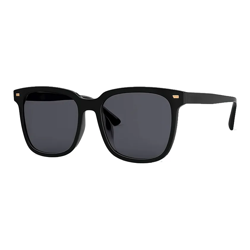 LOHO Plate Frame Square Driving Travel Styling Photography UV Protection Glare Sun Protection Sunglasses Unisex