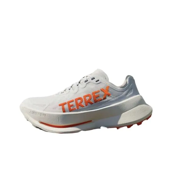 adidas Terrex Agravic Speed Ultra Slip-Resistant Abrasion-Resistant Low-Top Беговые кроссовки Женские Белые