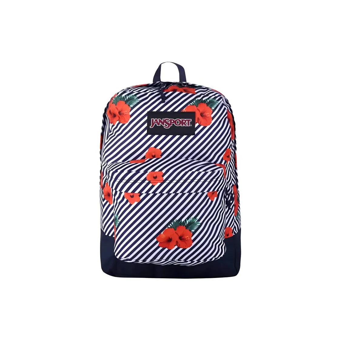 Jansport Ткань Рюкзак Средний Унисекс Синий и Белый