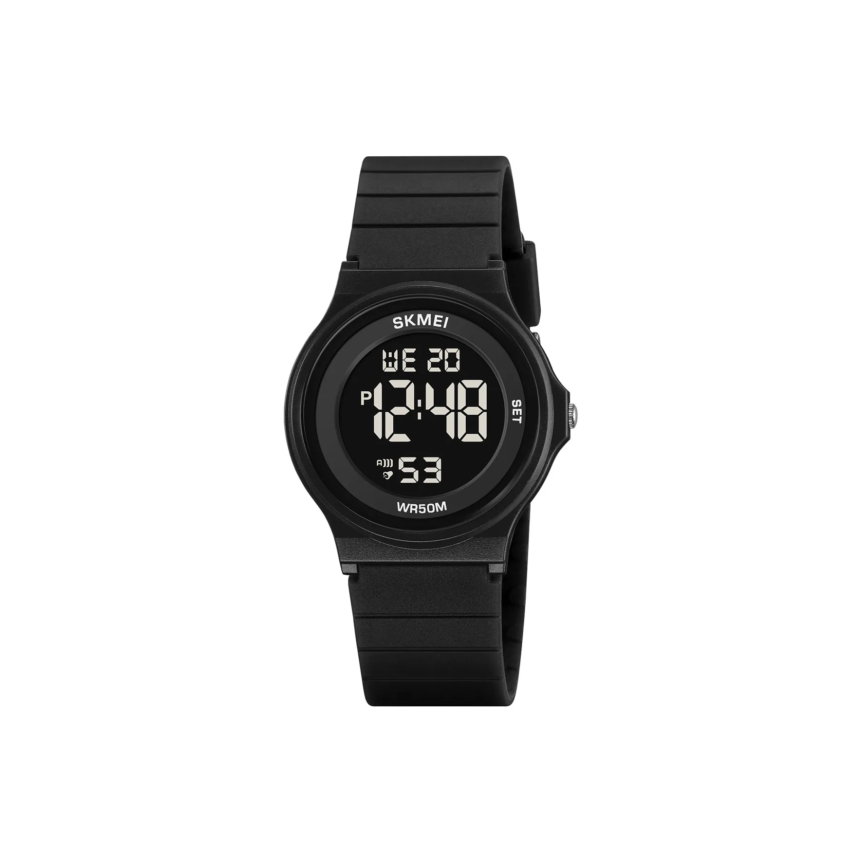 SKMEI Электронный Механизм TPU Ремешок Часы Детские Белый Циферблат