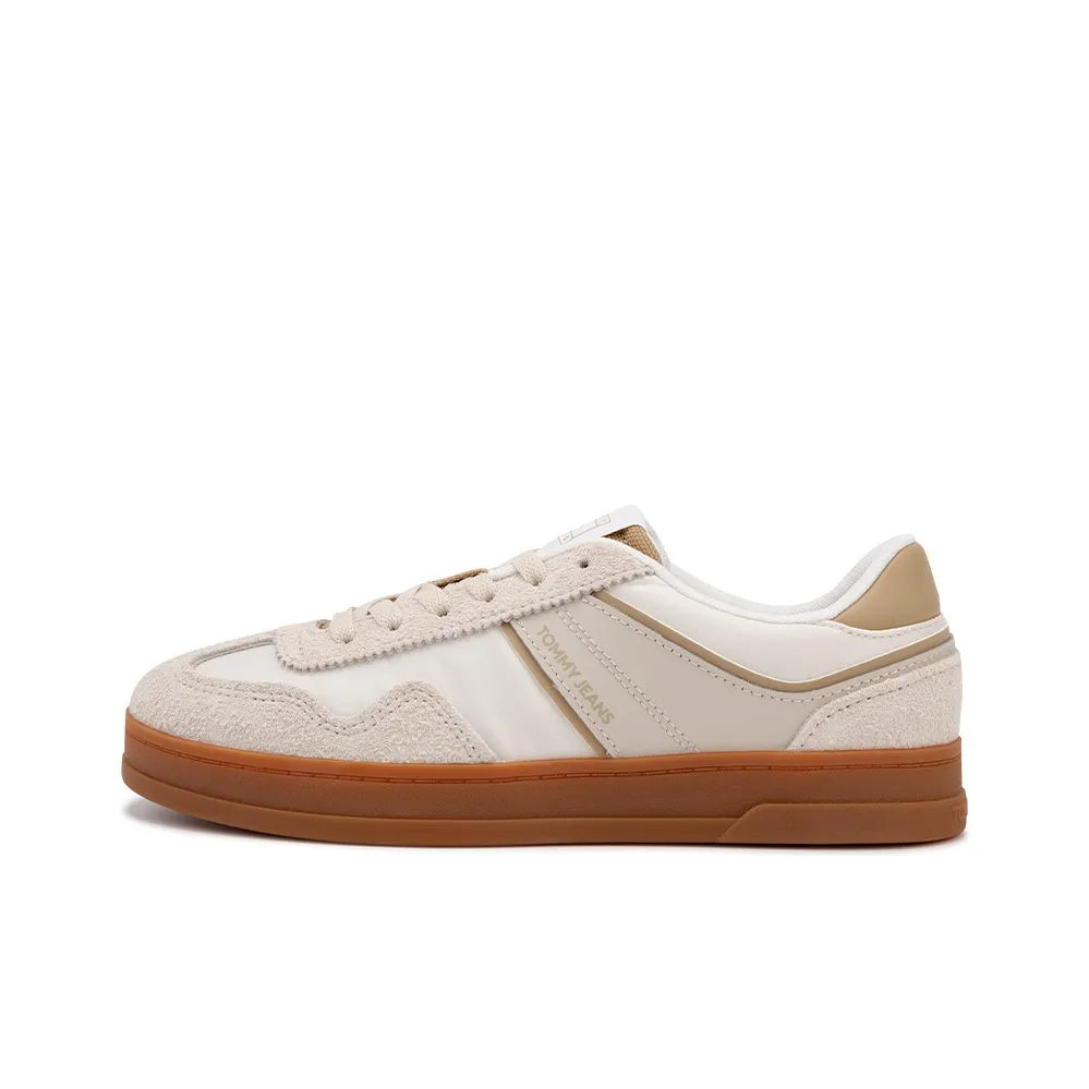 Tommy Hilfiger Low Top Skateboard Shoes Women's Ecru