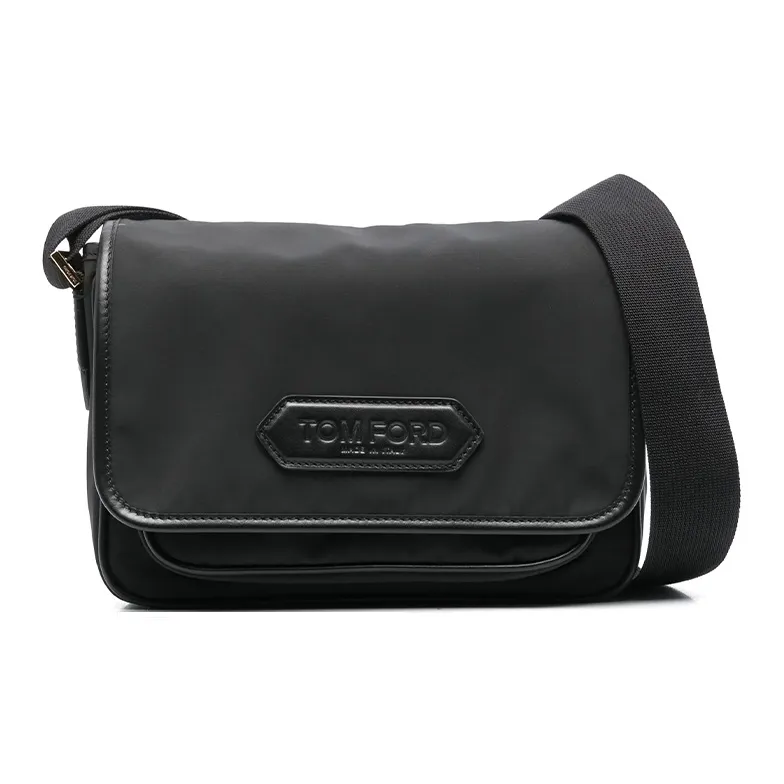 TOM FORD Logo patch Messenger Bag