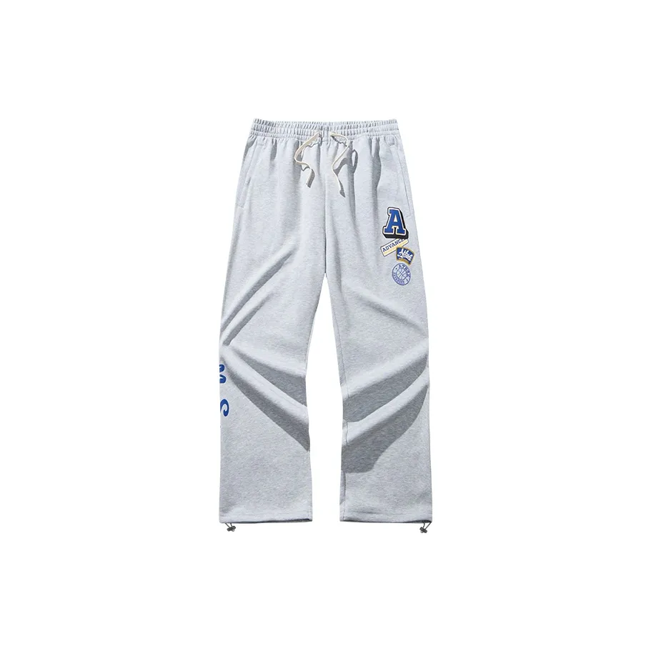 ANTA Basketball Collection Вязаные тренировочные брюки мужские серый фотиния серый