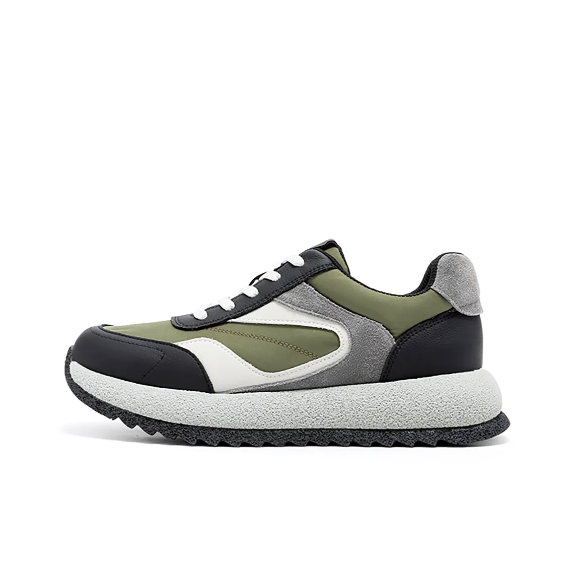 KANGLONG Anti Slip And Wear Resistant Height Increasing Low Top Casual Shoes Men's