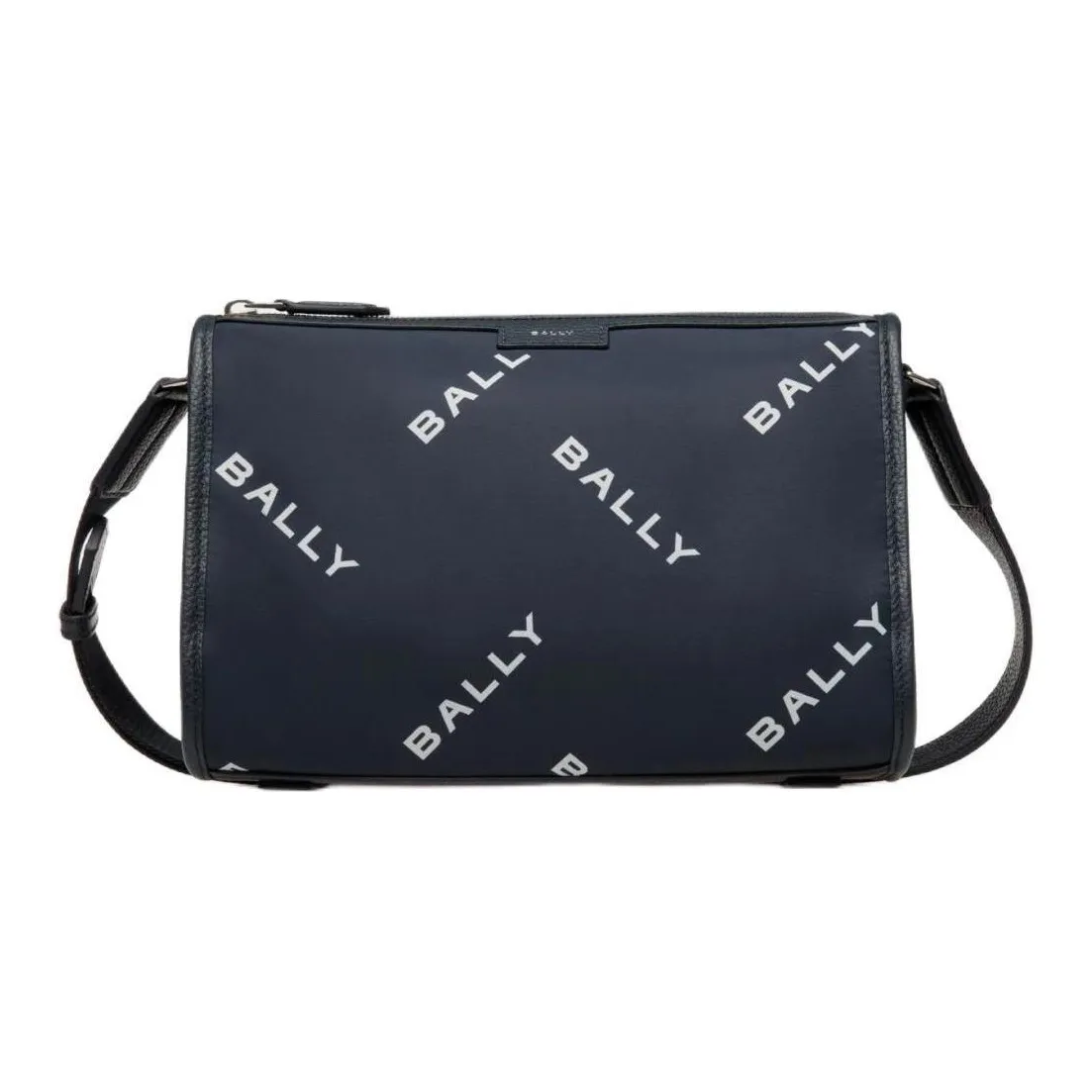 BALLY Нейлоновая курьерская сумка сумка через плечо маленькая мужская синяя