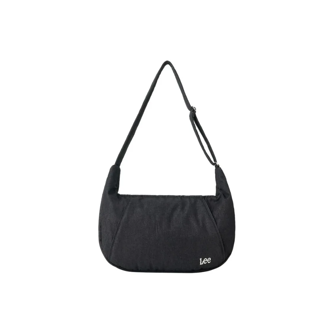 Lee Хлопок Сумка через плечо Сумка на плечо Большая унисекс Черная
