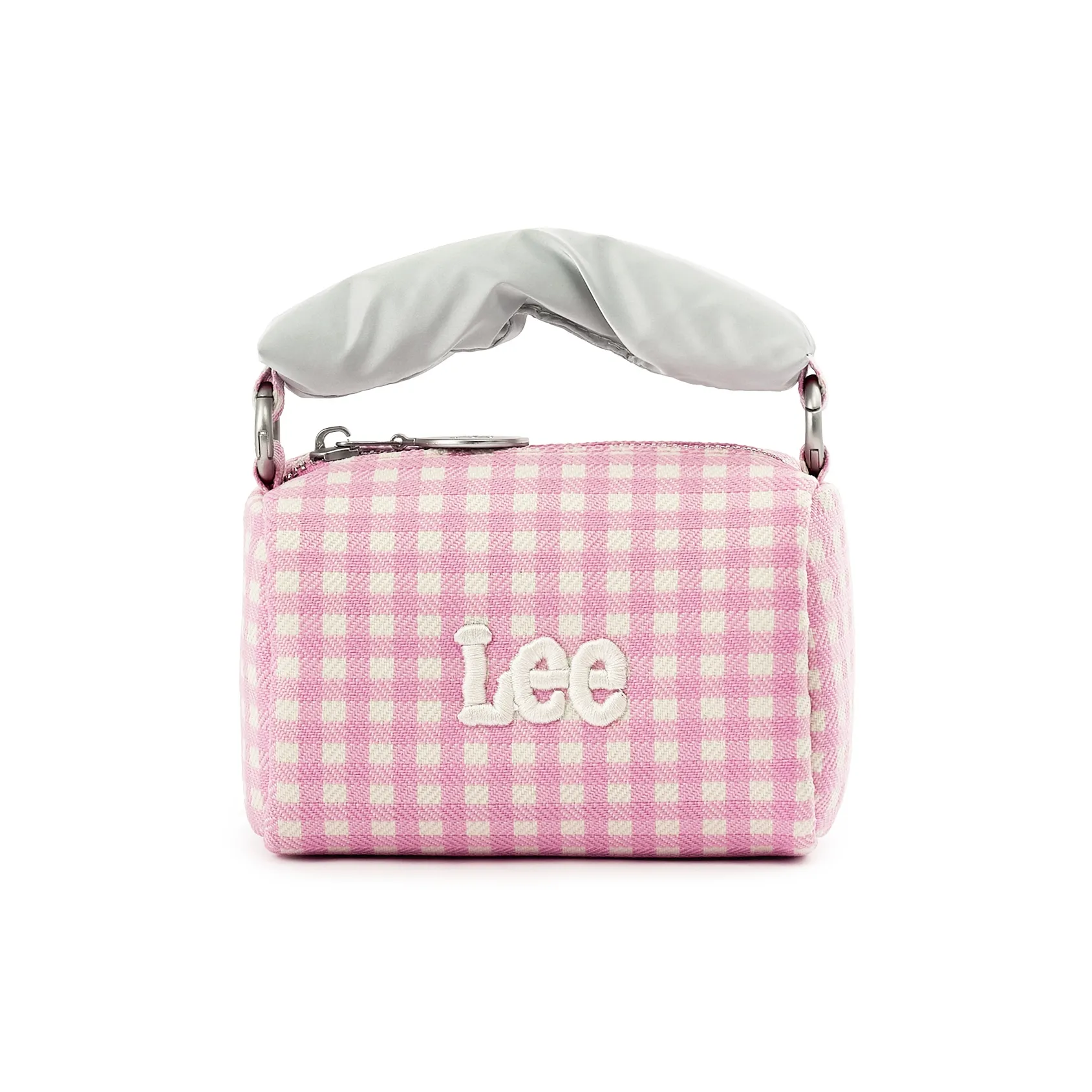 Сумка Lee Co-branded Mini Fabric Women's Pink Plaid